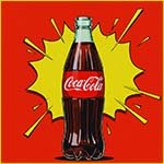 Bottle of coke.